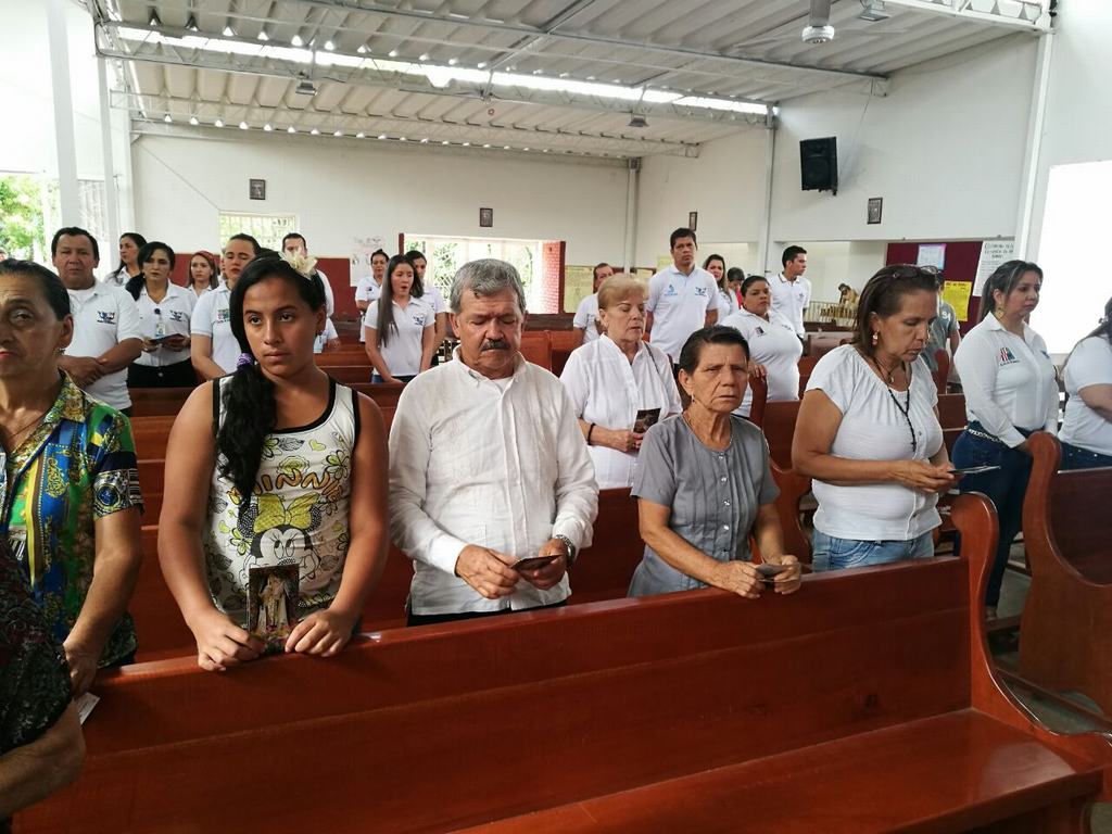 La jornada se inició con una misa en acción de gracias por los 132 años del municipio de Baraya.